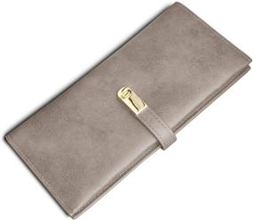 img 4 attached to Stylish TOPKULL Women's Bifold Wallet - Ideal for Ladies' Handbags and Wallets