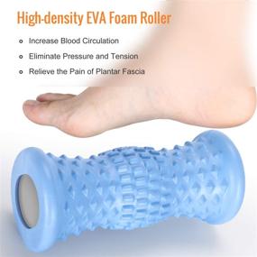 img 2 attached to 👣 Relieve Morning Foot Pain with Upgraded 3-Straps Plantar Fasciitis Splints Night & Foot Massage Roller Set