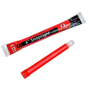 img 4 attached to Cyalume SnapLight Red Light Sticks – 6 Inch Industrial Grade