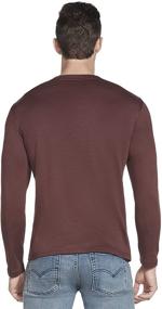 img 2 attached to 👕 Skechers GOKNIT Henley Heather Charcoal Men's Apparel