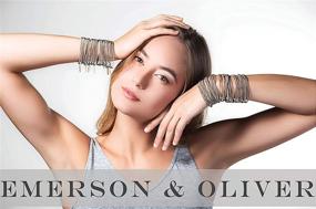 img 2 attached to 💍 Emerson Oliver Spring Charm Bracelets for Girls - Jewelry