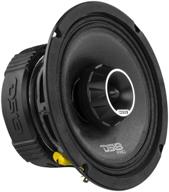 🔊 ds18 pro-zt6: powerful 6.5-inch midrange speaker with bullet tweeter, 450w max, 225w rms - red metal grill included logo
