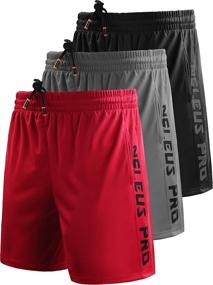 img 4 attached to Neleus Workout Running Shorts Pockets Sports & Fitness for Running