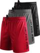 neleus workout running shorts pockets sports & fitness for running logo