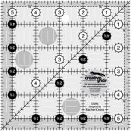 🪡 efficiently craft stunning quilts with the creative grids quilt ruler 5-1/2in square - cgr5 logo