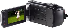 img 3 attached to 📹 Samsung F90 Black Camcorder: HD Video Recording with 2.7" LCD Screen (Discontinued Model)