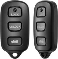 top-rated vofono key fob replacement for toyota avalon and solara (1998-2004) with panic button - 2pc set logo