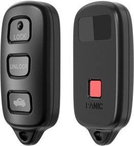 img 3 attached to Top-rated VOFONO Key Fob Replacement for Toyota Avalon and Solara (1998-2004) with Panic Button - 2PC Set