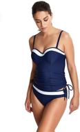 пляжная одежда panache "bandeau tankini" плюс-сайз логотип