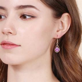 img 2 attached to 🌼 BONALUNA Yellow Pressed Flower Earrings – Elegant Girls' Jewelry for Enhanced SEO