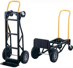 img 2 attached to 🔧 Ultimate Heavy-duty Convenience: Harper Trucks Capacity Convertible Pneumatic - A Versatile Solution for All Your Lifting Needs!