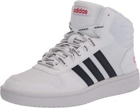 img 4 attached to Adidas Scarlet Hoops Indoor Court 👟 Детские кроссовки - Идеально подходят для активного отдыха на улице.