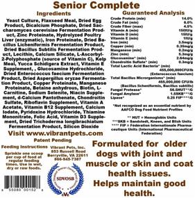 img 3 attached to Vibrant Pets Senior Complete Ounce