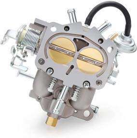 img 2 attached to 🚗 AutoHorizon 2 BARREL Carburetor Carb MB-172-HCY for Dodge Chrysler 318 Engine: Carter BBD Lowtop V8 5.2L with Manual Choke - 1967-1980 Model Range