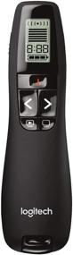 img 4 attached to 🖥️ Logitech R800 Professional Presenter: Wireless Remote with Green Laser Pointer and LCD Display, in sleek Black
