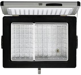 img 3 attached to 🥶 Whynter FM-45G 45 Quart Portable Refrigerator: A Versatile AC/DC True Freezer for Car, Home, Camping, RV -8°F to 50°F - Gray