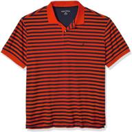 👕 nautica classic cotton sleeve stripe: stylish men's clothing essential logo