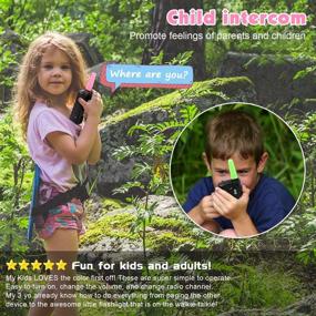 img 3 attached to 🎉 Experience Exciting Adventures with Pezféliz Walkie Talkies for Kids!