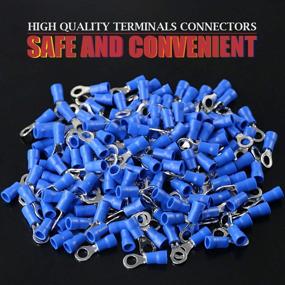 img 2 attached to 🔌 Hilitchi Insulated Terminals: Premium Electrical Connectors for Industrial Wiring & Connecting