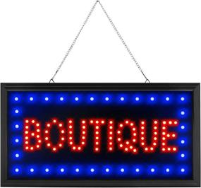 img 4 attached to 🛍️ Eye-Catching CHENXI Led Boutique Business Store Shop Sign (48 X 25 cm) - Must-Have for Boutiques!