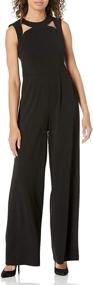 img 2 attached to Calvin Klein Womens Sleeveless Jumpsuit