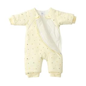 img 3 attached to 🌙 LAKALA Infant's Swaddle Transition Sleepsuit: Wearable Blanket for Babies - Yellow (6-9 Months)