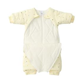 img 2 attached to 🌙 LAKALA Infant's Swaddle Transition Sleepsuit: Wearable Blanket for Babies - Yellow (6-9 Months)