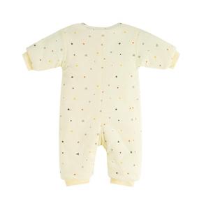img 1 attached to 🌙 LAKALA Infant's Swaddle Transition Sleepsuit: Wearable Blanket for Babies - Yellow (6-9 Months)