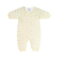 🌙 lakala infant's swaddle transition sleepsuit: wearable blanket for babies - yellow (6-9 months) logo