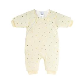 img 4 attached to 🌙 LAKALA Infant's Swaddle Transition Sleepsuit: Wearable Blanket for Babies - Yellow (6-9 Months)