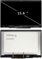 🖥️ высококачественная замена сенсорного экрана firstlcd lcd для ноутбука hp pavilion x360 15-cr0055od 15-cr0087cl 15-cr0095nr 15-cr0056wm 15-cr0051od (поддерживает стилус) - 15,6" сборка цифрового дисплея логотип