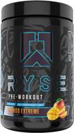 💪 fuel your greatness with ryse blackout pre-workout: energize, endure, and focus with next level pump logo
