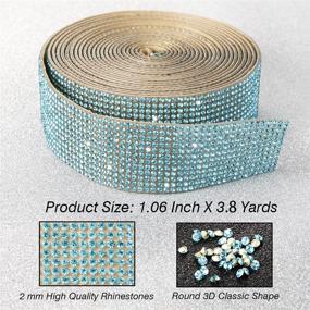 img 3 attached to 💎 Sparkle and Shine with Self-Adhesive Crystal Rhinestones for Crafts: Perfect for Car, Phone, and DIY Art Projects