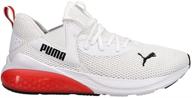 puma mens cell running black high performance men's shoes - sleek footwear for active men логотип