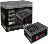 💪 thermaltake toughpower sfx 600w 80+ gold fully modular power supply ps-stp-0600fpcgus-g with sfx 12v 3.3/atx 12v 2.4 support – 7 year warranty logo