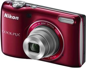 img 3 attached to 📷 Nikon COOLPIX L26 16.1 MP Digital Camera (Red) - 5x Zoom NIKKOR Glass Lens, 3-inch LCD - Old Model