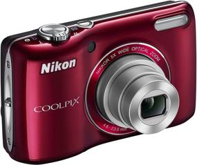 img 2 attached to 📷 Nikon COOLPIX L26 16.1 MP Digital Camera (Red) - 5x Zoom NIKKOR Glass Lens, 3-inch LCD - Old Model