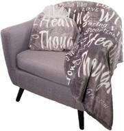 📦 blankiegram healing wishes throw blanket: the ideal caring gift for healing & comfort (grey) logo