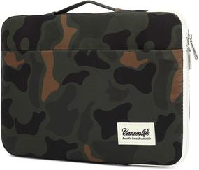 img 3 attached to Canvaslife Camouflage Protective Waterproof Inch 15 6