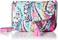 vera bradley crossbody signature wildflower women's handbags & wallets in crossbody bags logo