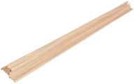 🎯 pitsco education 52734 balsa wood, pack of 50: high-quality 1/8" x 1/8" x 36" sticks for crafting and stem projects logo