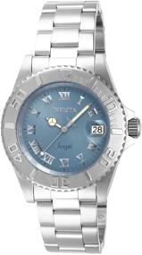 img 4 attached to ⌚ Часы Invicta Women's 14361 Angel Swiss Quartz Silver - Элегантный аналоговый дисплей для вечного стиля