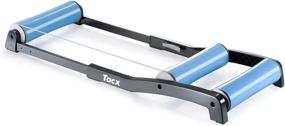 img 4 attached to 🚴 Smooth and Space-Saving: Tacx Antares Indoor Retractable Bicycle Rollers