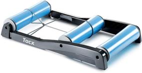 img 1 attached to 🚴 Smooth and Space-Saving: Tacx Antares Indoor Retractable Bicycle Rollers