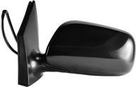 reliable direct left driver side unpainted power mirror for 2009-2013 toyota corolla - to1320249 logo