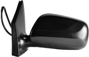 img 4 attached to Reliable Direct Left Driver Side Unpainted Power Mirror for 2009-2013 Toyota Corolla - TO1320249