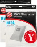 🧹 hoover type y hepa bag (4-pack) for enhanced filtration - ah10040 logo