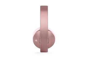 img 1 attached to 🌹 Rose Gold PlayStation 4 Gold Wireless Headset - Enhanced for optimal gaming experience