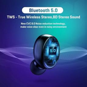 img 2 attached to Bluetooth Earbuds5 0 Совместимость с зарядкой наушников