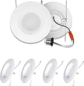 img 4 attached to Jolux Recessed Downlight Equivalent Installation Lighting & Ceiling Fans